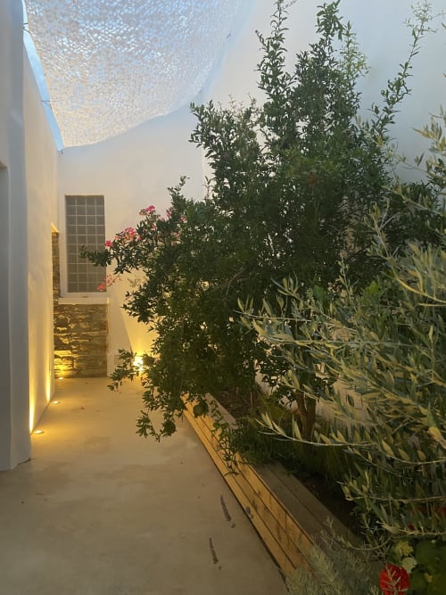 patio cave villa Tinos