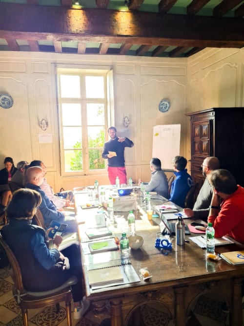 Séminaire d'entreprise dans un petit château à La Flèche