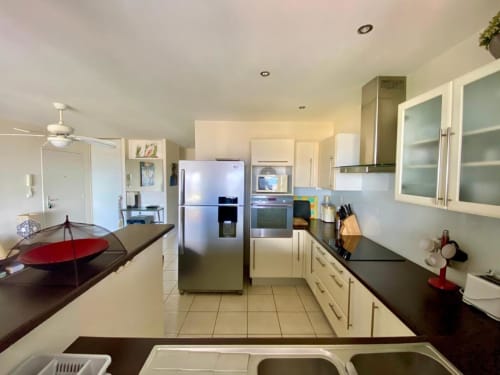 cuisine américaine, appartement bougainvillier martinique