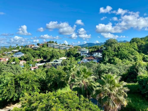vue montagne, les trois ilets, appartement bougainvillier martinique
