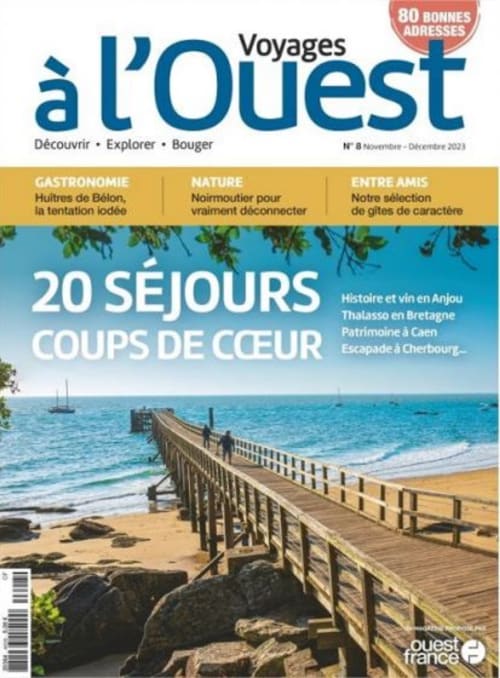 cover magazine Voyage à l'Ouest