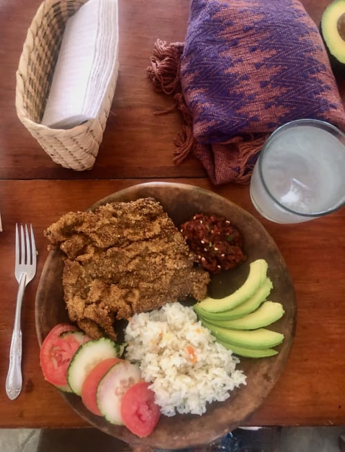 Comida mexicana en paquete de surf todo incluido