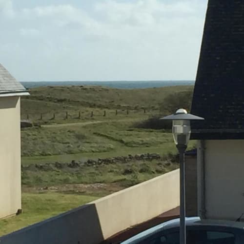 Petite vue mer de la terrasse