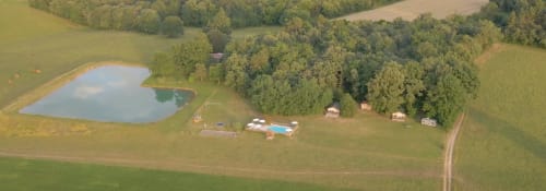 VUE AERIENNE DU DOMAINE
