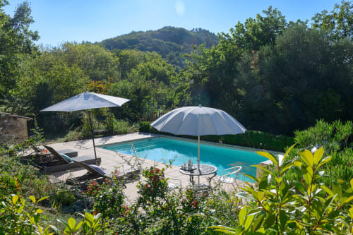 Piscine chauffée nature