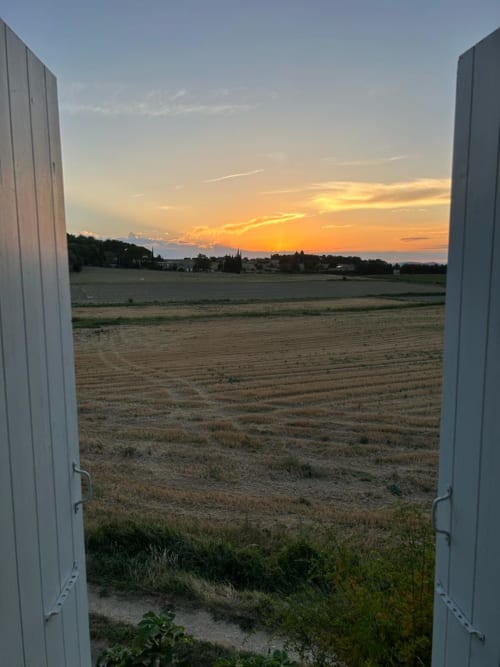 Vue calme repos détente