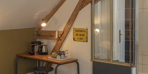 A coffee or tea at your disposal in each of our rooms 
