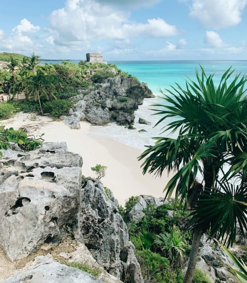 Les ruines de la cité archéologique de TULUM sont à 15 minutes de voiture