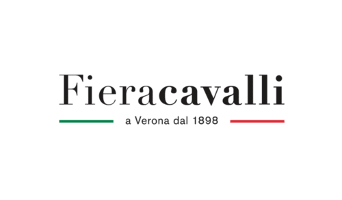 Logo Fieracavalli : une image stylisée représentant le texte 'Fieracavalli' en caractères élégants, symbole de l'important salon équestre mondial à Vérone - Bed & Breakfast Ariel B&B - Chambres à Verone Centre