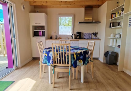 cuisine toute équipée maison herlin au sud de belle ile en mer à kerdavid ile