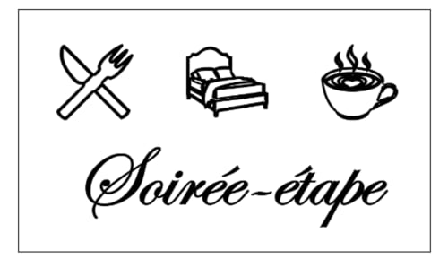 Icône de services de soirée-étape Be Hotel Le Touquet : restauration, hébergement et boissons
