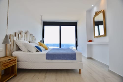 relax, admire the view from your bed in an elegant and minimal design