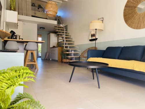 Le salon, très confortable