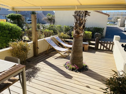 La terrasse au soleil du matin