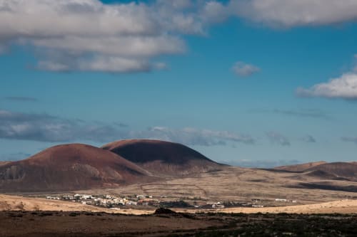 Lajares e vulcano Lo Hondo - Fuerteventura 