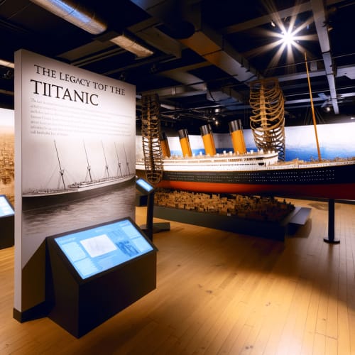 Titanic Belfast Museum Exhibition
