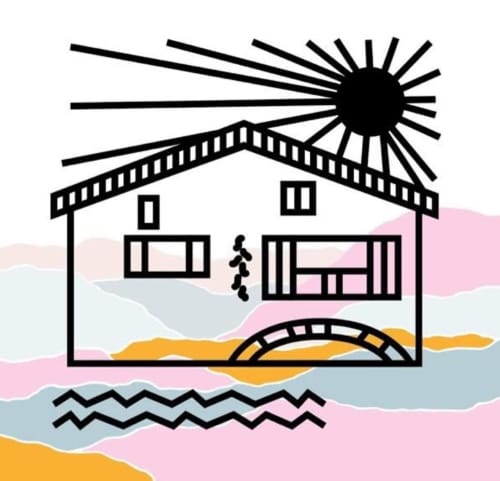 Logo officiel Le Moulin de Pascale à Espelette : chambres d'hôtes de charme, studio et restaurant au Pays Basque.