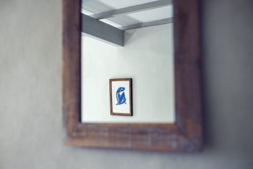 décoration miroir dans le mas des olivades