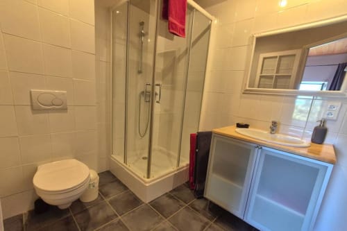 Salle de douche chambre Coquelicot