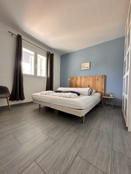 Chambre d’amis avec accès terrasse à la Villa Casa Sabbia, Corse du Sud