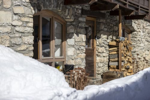 Entré cote chemin de la vanoise au sud