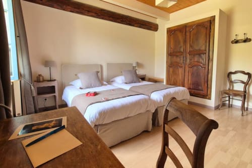 Chambre Vanille en configuration 2 lits jumeaux