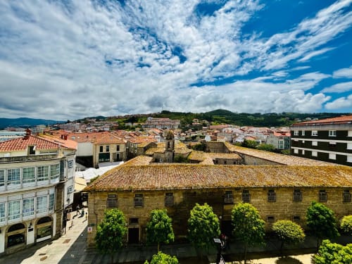 Vista desde el apartamento Miradoiro en Baiona