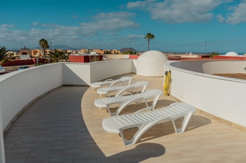 terrazza con vista corralejo fuerteventura casa vacanze