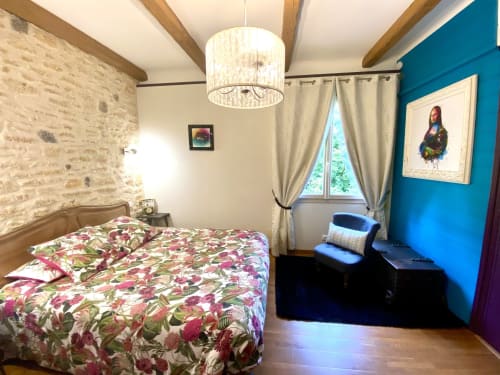 Chambre cosy-ô clair de Lune-salle de bain attenante-dressing