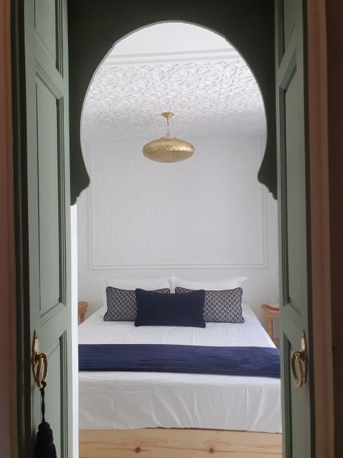 La décoration de la suite Agate d'un Riad Marocain