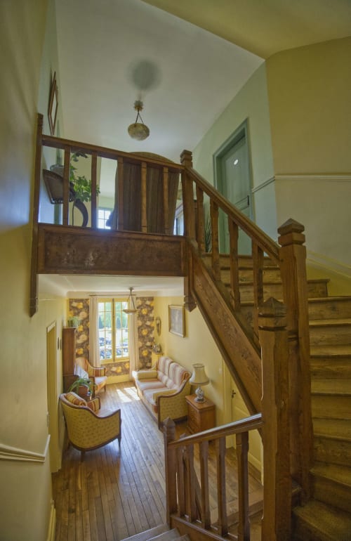 Entre 2 étage intérieur du Domaine des Thomins Maison d'hôte Cisai Saint-Aubin Hôtel Gacé