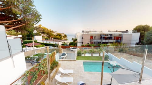 Vue piscine