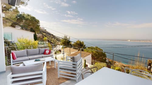 Terrasse , vue mer