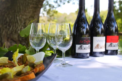 Wine at Villa Bellevue