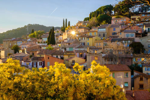 Bormes les mimosas village de la côte d'azur