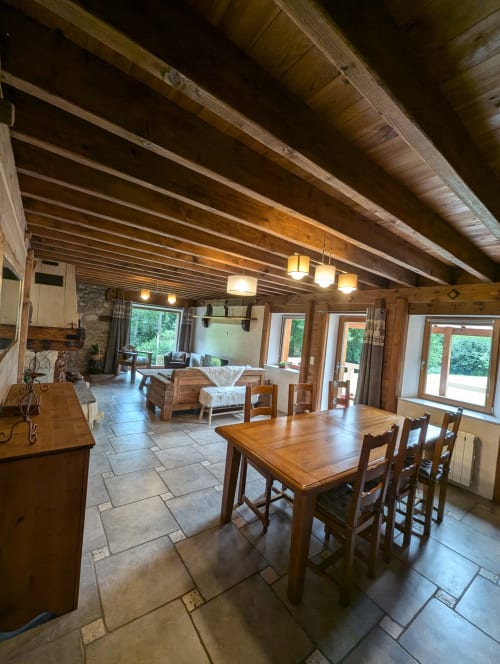 séjour chalet savoie déco montagne