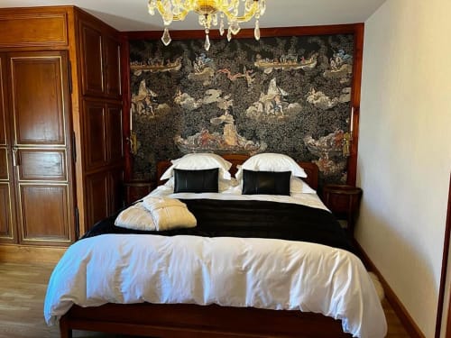 lit ancien normand king size
