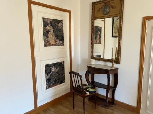 coiffeuse du 18 siècle 
fauteuil napoléon 