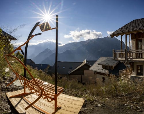 Chalet le Perchoir, Vue montagne, se délasser sur votre télésiège