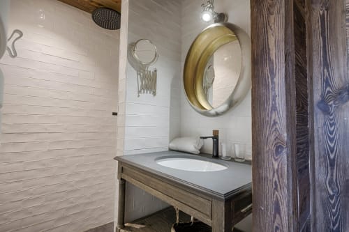 Chalet le Perchoir, Salle d'eau de la chambre bronze
