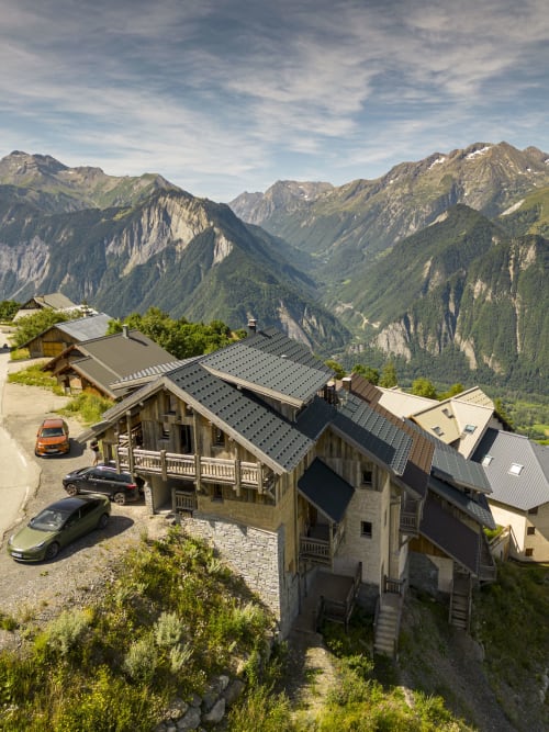 Chalet le Perchoir, Vue montagne, On prend de la hauteur