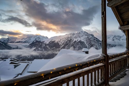 Chalet le Perchoir, Vue montagne, 