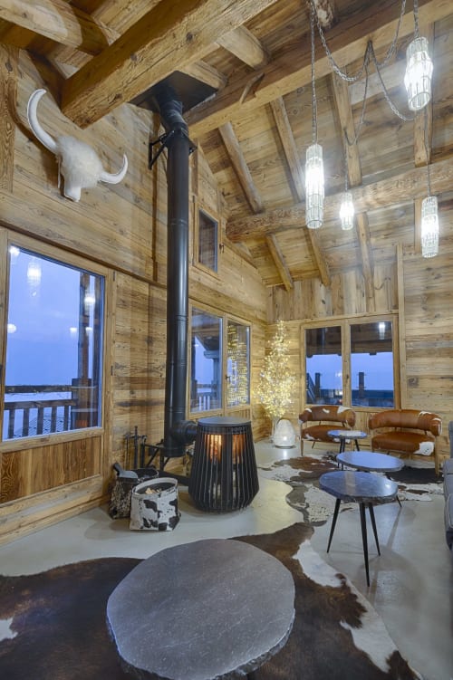Chalet le Perchoir, Vue montagne, le perchoir, chalet, Montagne, chalet montagne, Salon, vue, terrasse extérieure, BBQ, Spa, jacuzzi, chambre avec vue, chambre montagne, Villard-Reculas, Alpe d'huez

