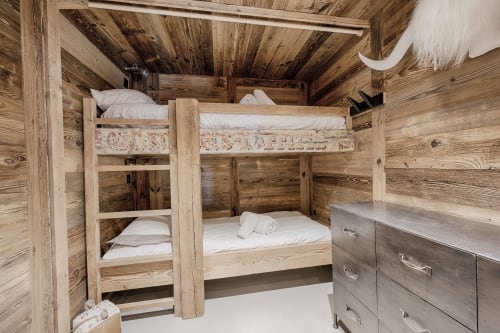 Le coin montagne avec son lit superposé