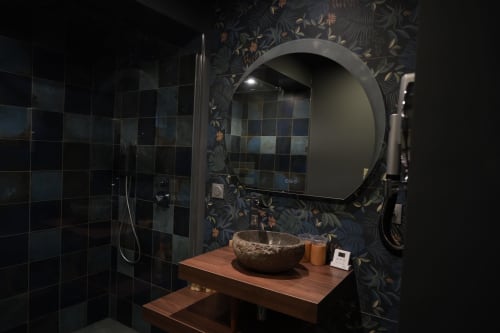 lava stone sink