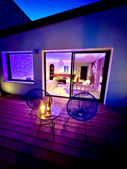 Nuit en amoureux avec jacuzzi à Talmont Saint Hilaire en Vendée