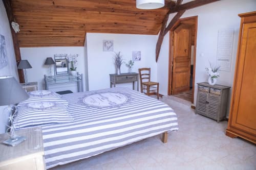 Chambre maison des Pandas à Chémery