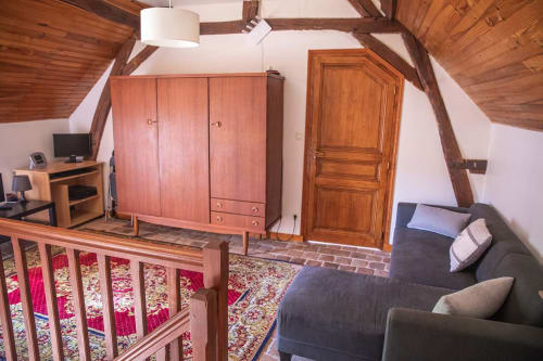 Salle de lecture maison des Pandas à Chémery
