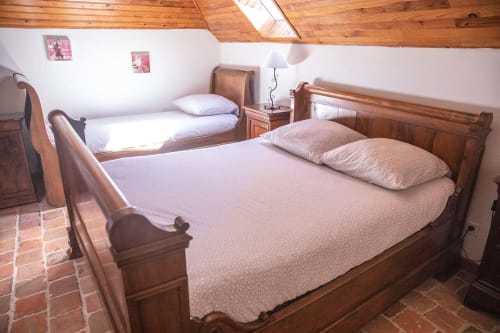 Chambre maison des Pandas à Chémery