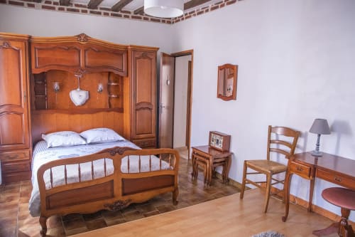 Chambre maison des Pandas à Chémery